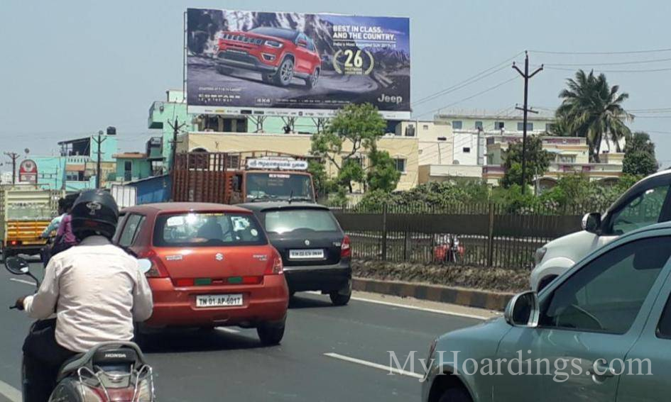 Outdoor advertising in India, Vanagaram Chennai Billboard advertising